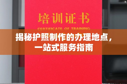 临高揭秘护照制作的办理地点，一站式服务指南